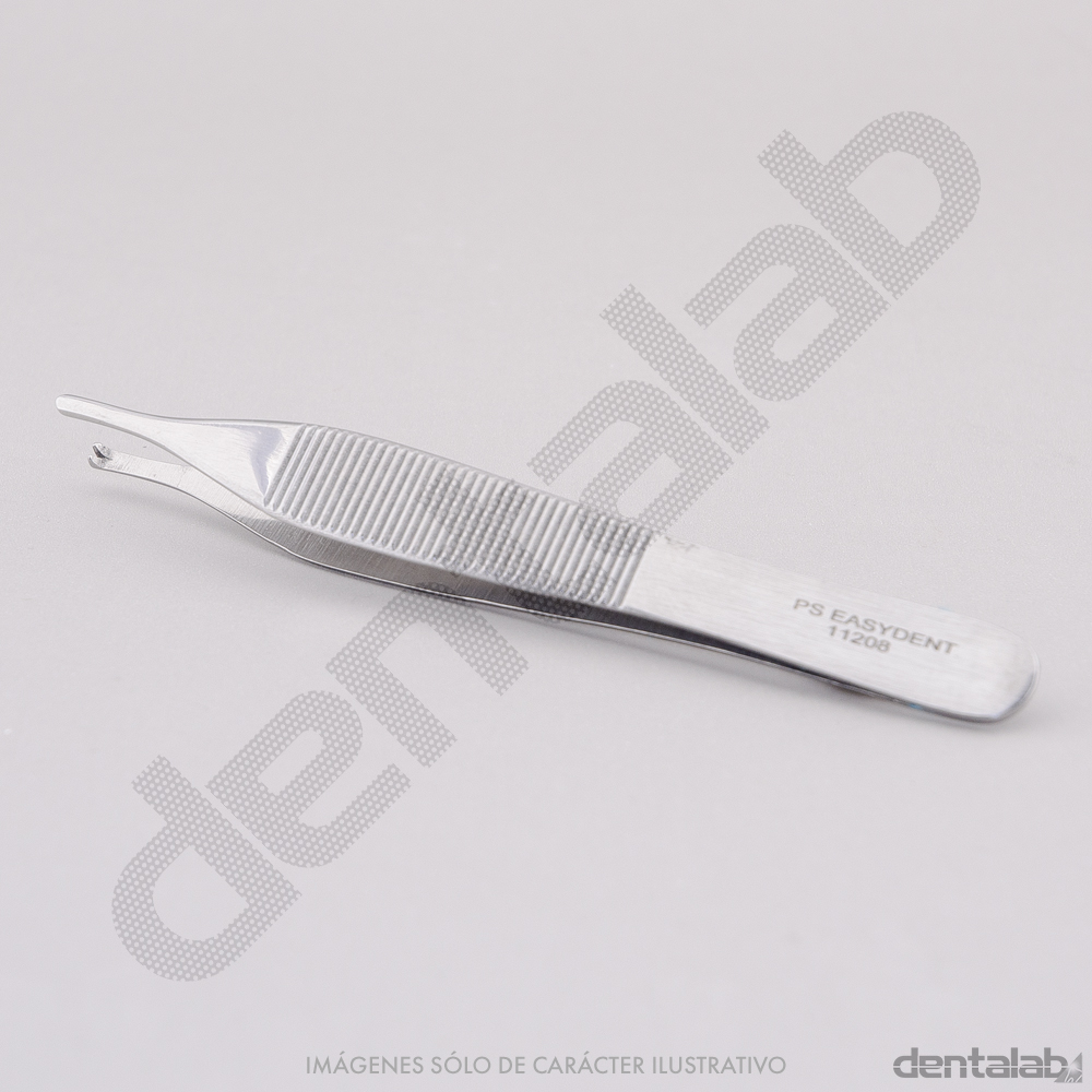 Pinza Adson Disección con Diente Ratón 12cm