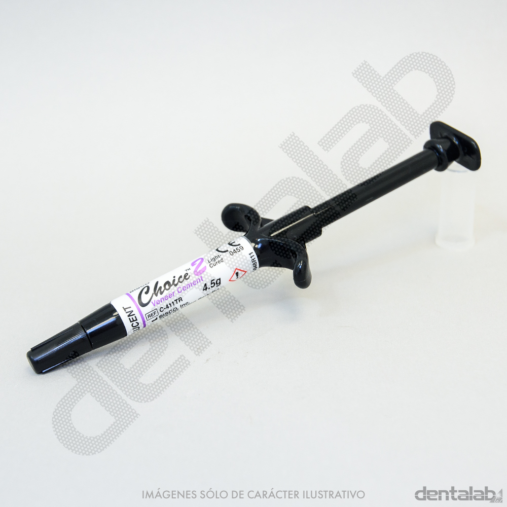 Cemento para Carillas Foto Translúcido Choice 2 BISCO Jeringa x 4.5g