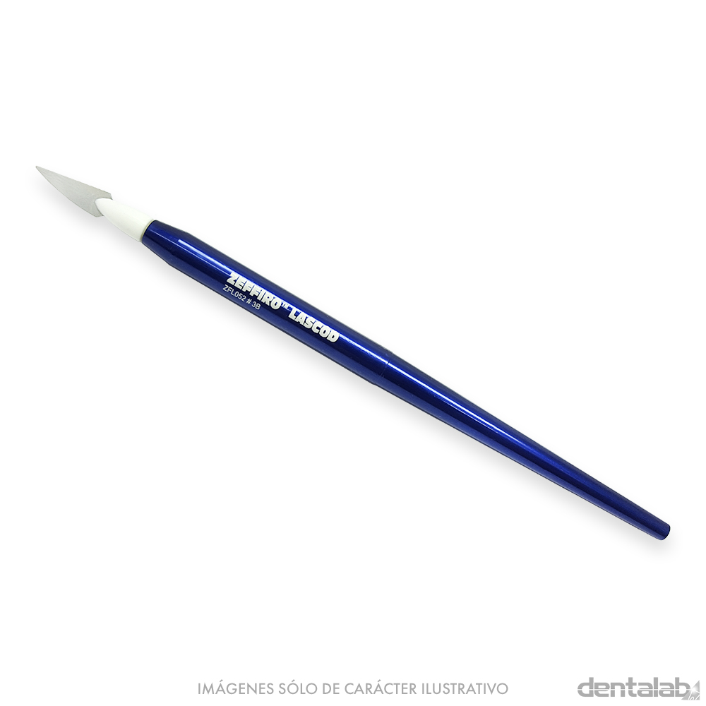 Espátula para Cerámica Claire Azul ZFL052 ZEFFIRO