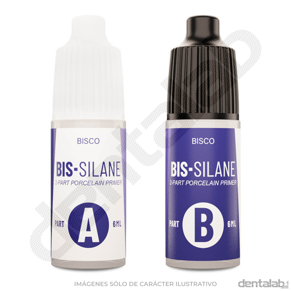 Silano BISCO • BIS SILANE • Porcelain Primer A&B • 2 Bot. x 6ml