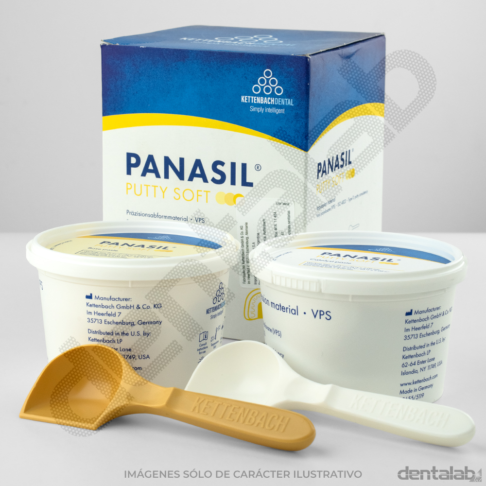 Silicona Panasil Putty Soft KETTENBACH 2 x 200ml