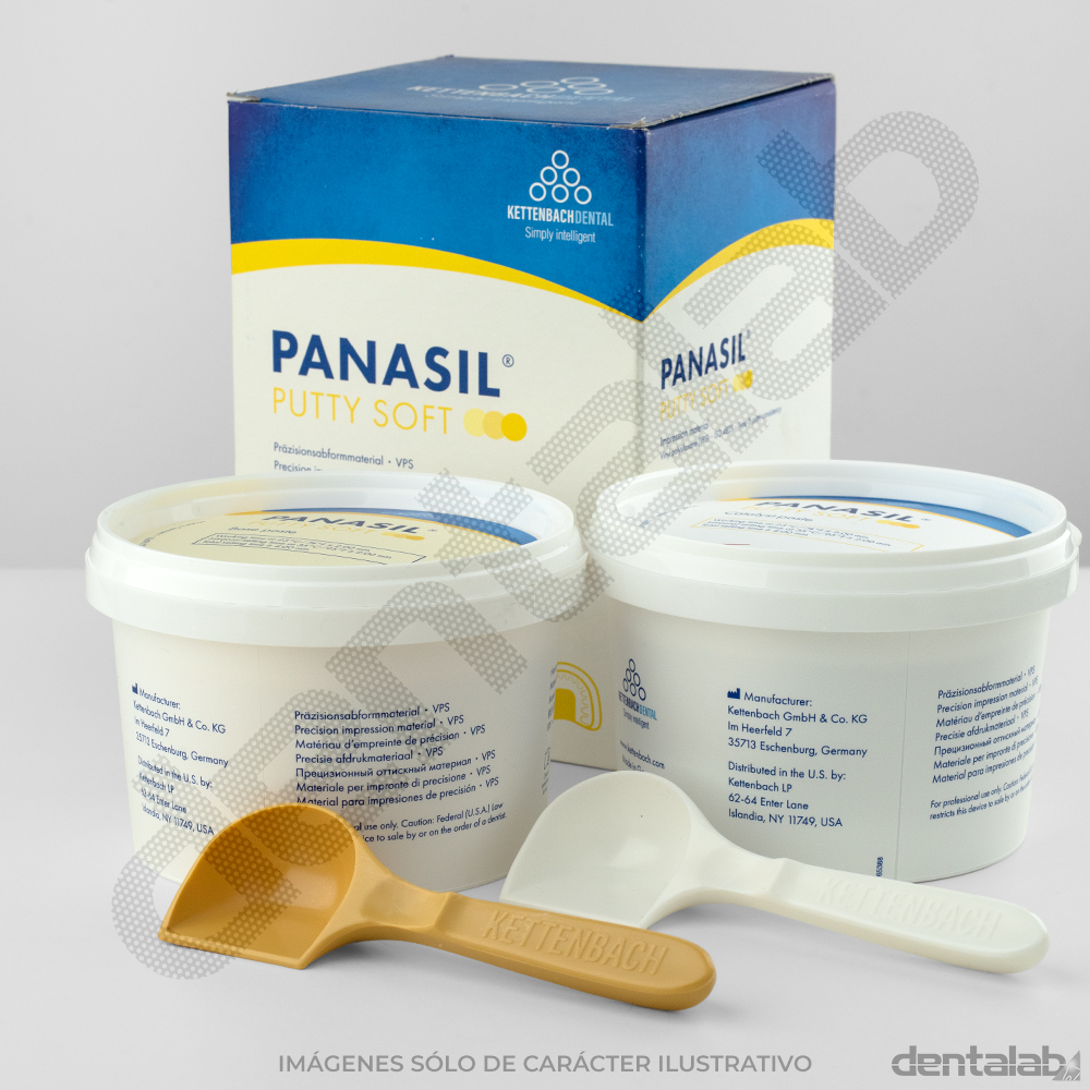 Silicona Panasil Putty Soft KETTENBACH 2 x 450ml