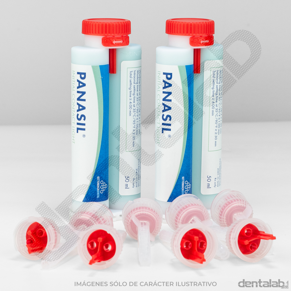 Silicona Panasil Initial Contact Light KETTENBACH Cartucho 2 x 50ml