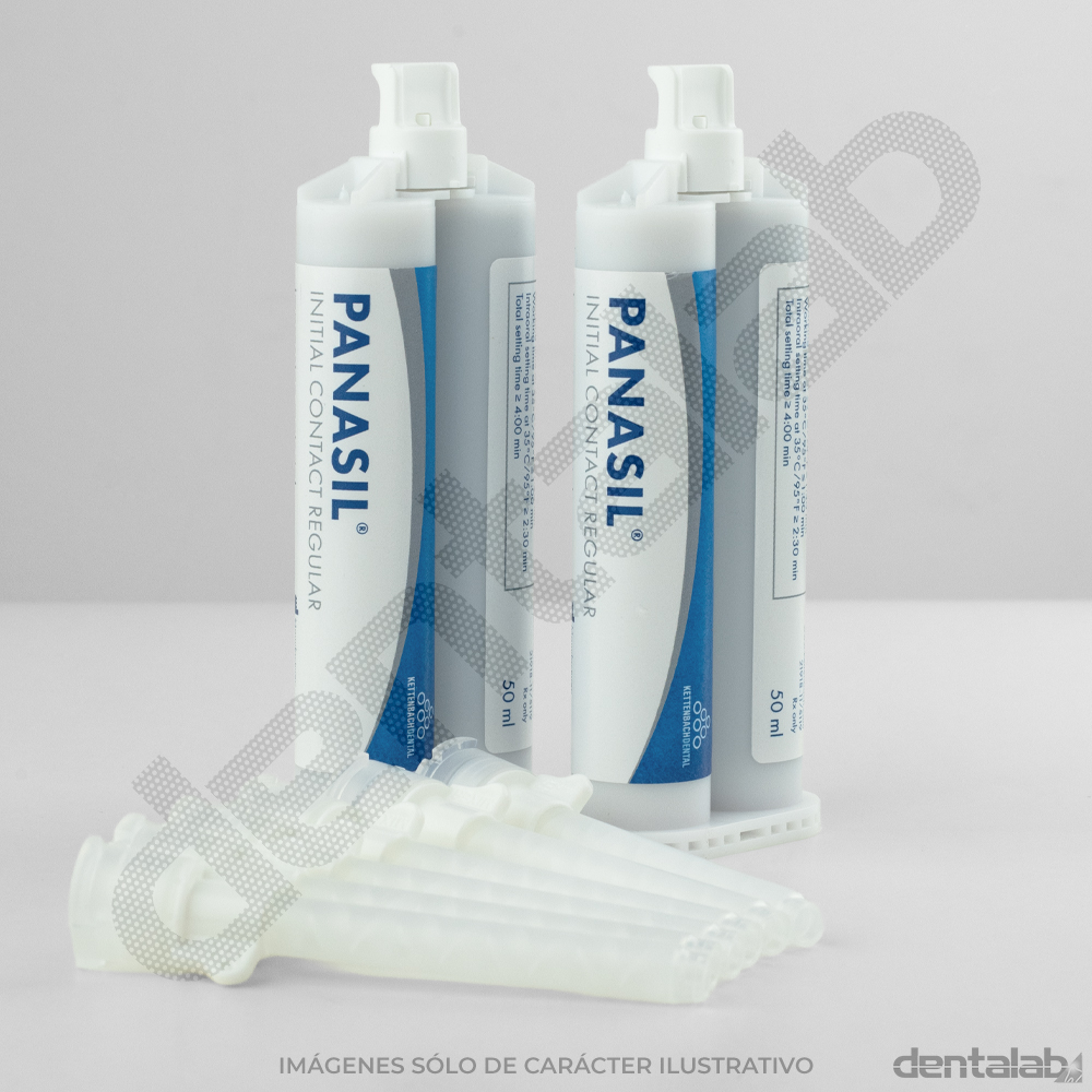 Silicona Panasil Initial Contact Regular KETTENBACH Cartucho 2 x 50ml