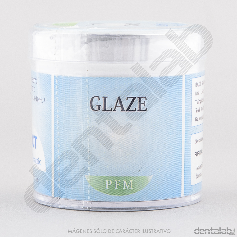 Porcelana PFM Glaze Polvo BAOT x 45g Fluorescente