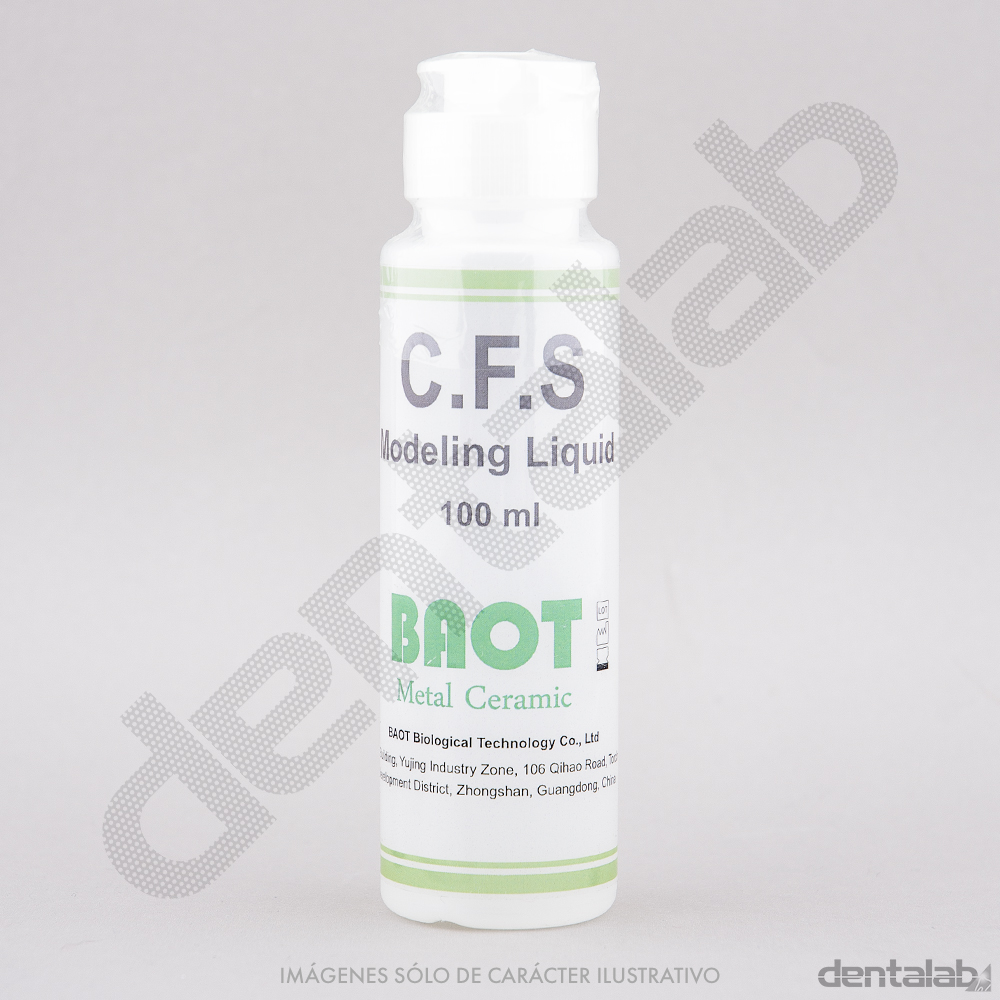 Porcelana PFM Modeling/Forming Liquid CFS BAOT x 100ml