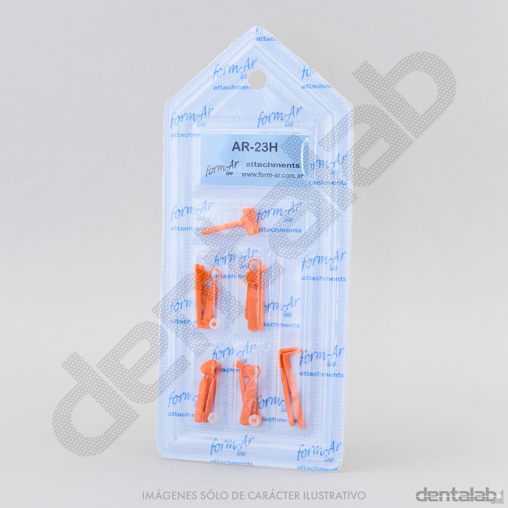 Attache AR-23H Avío Naranja Completo x 4 Und.