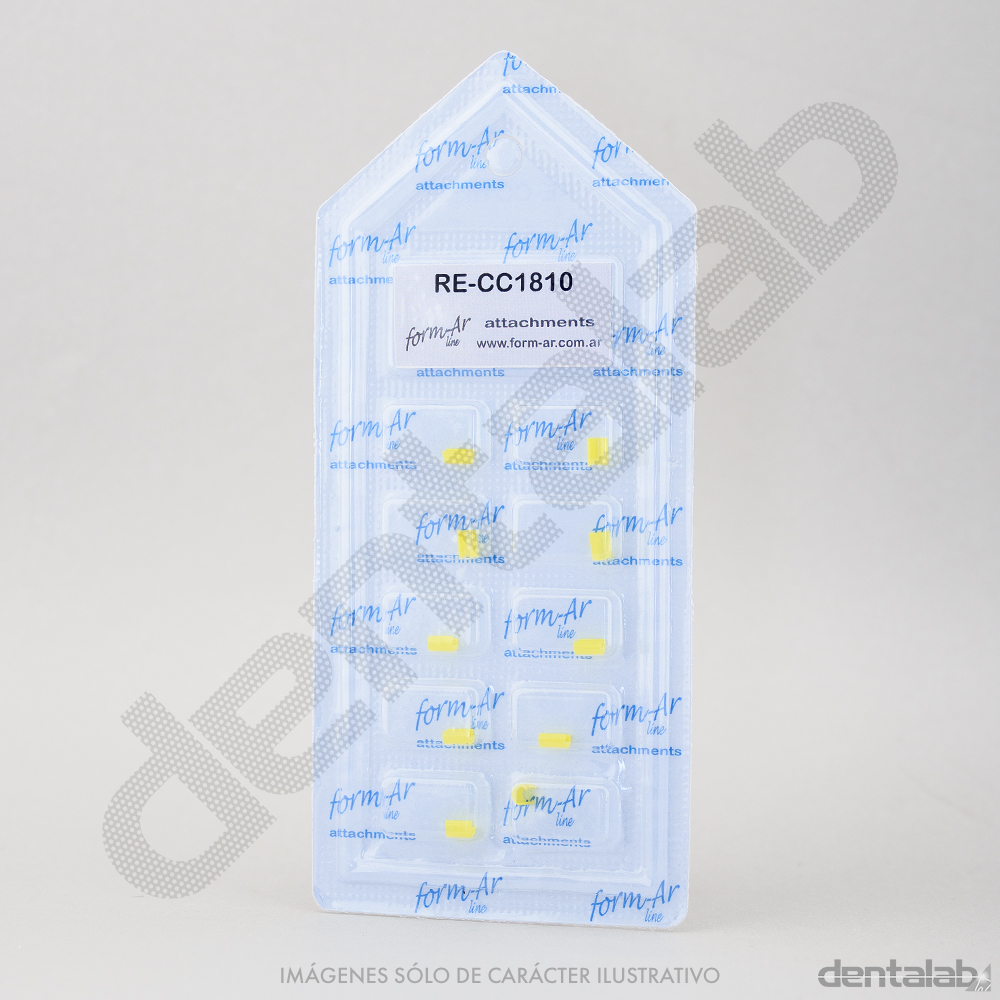 Attache RE-CC 1810 Reposición Caja Calcinable Amarilla para Rielera x Unidad