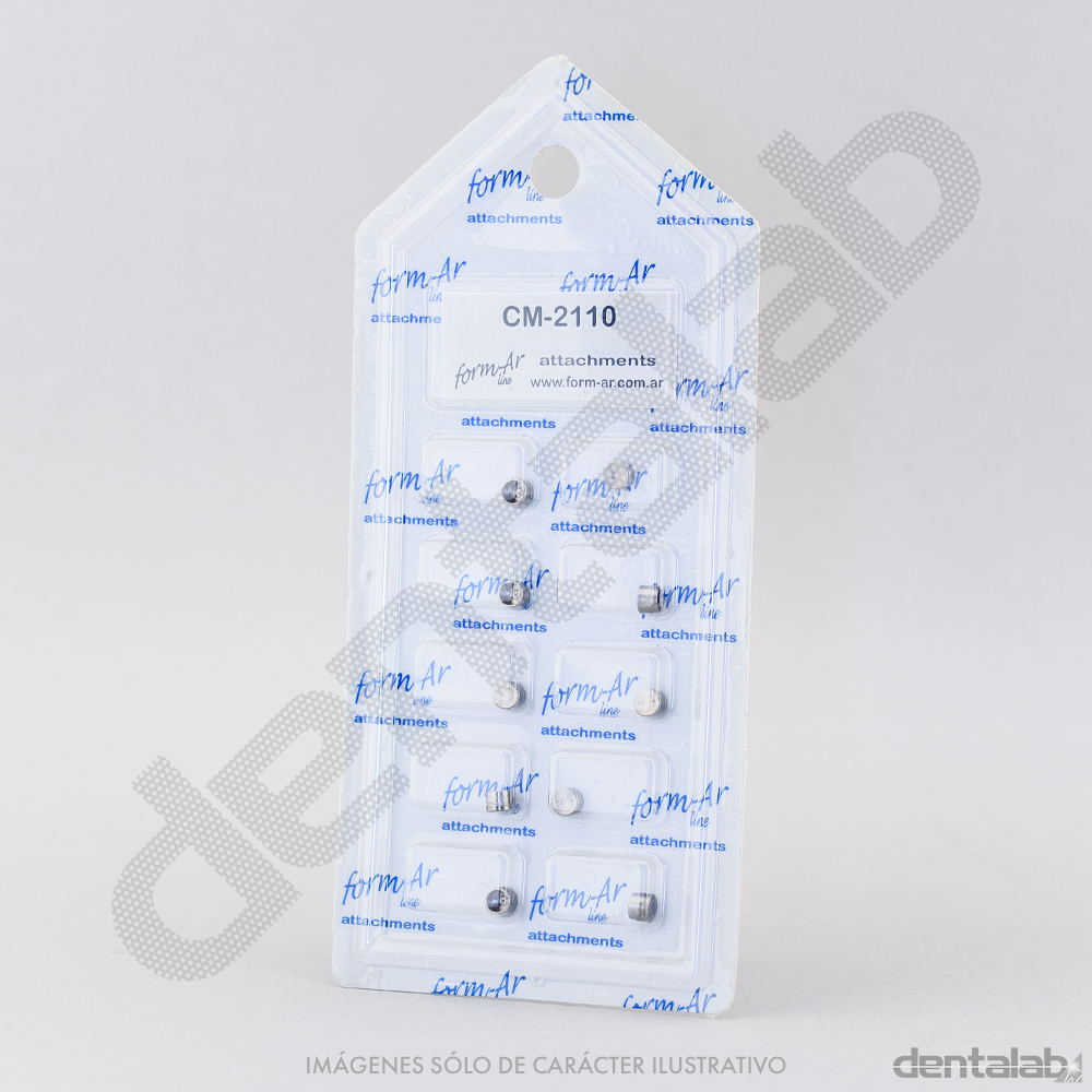 Attache CM-2110 Caja Cazoleta Metálica Hembra 2.1 x Und.