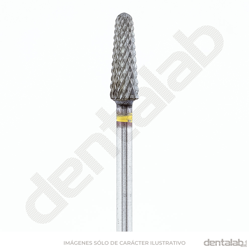 Fresón Carburo de Tungsteno PM • Amarillo (Extra Fino) • Cónico Romo 040 • Filo Cruzado