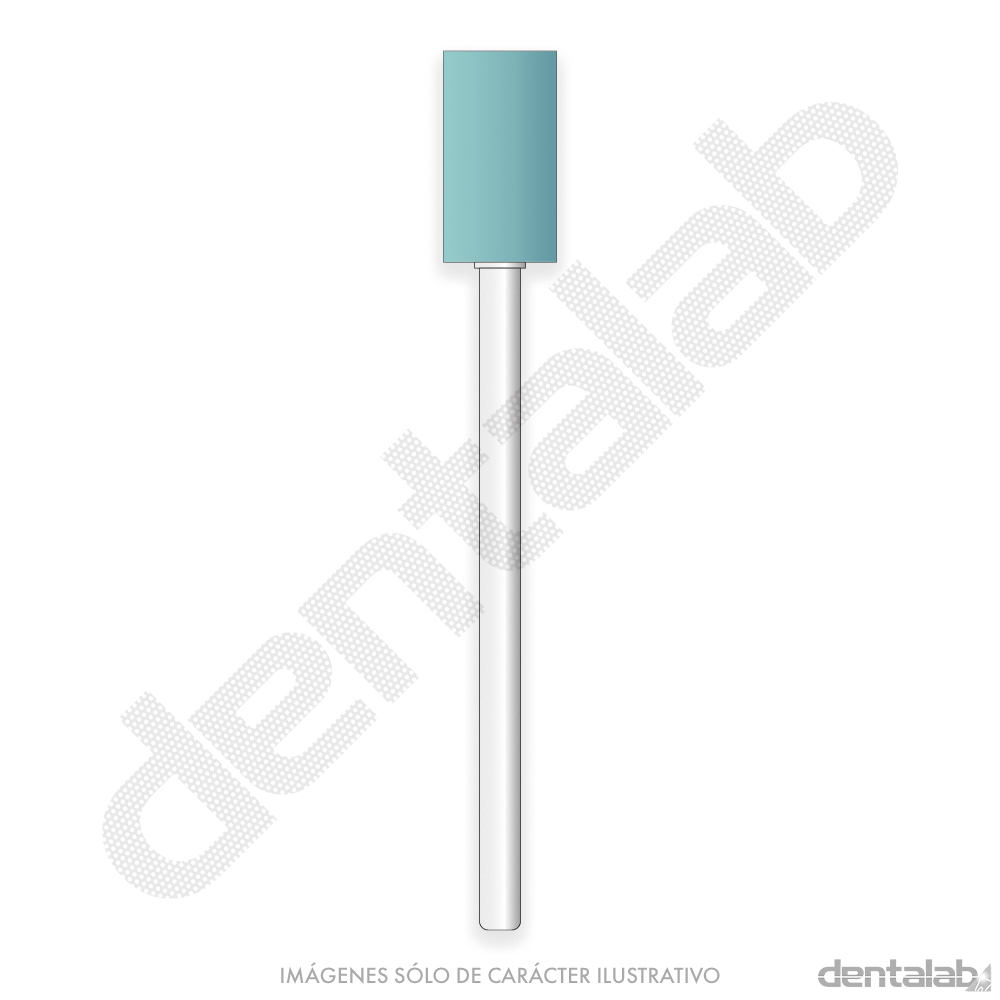 Piedra Verde F1 Cilíndrica Plana para Porcelana Easydent x Unidad