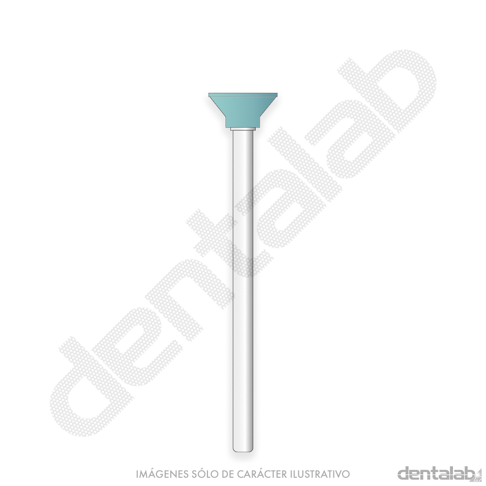 Piedra Verde F3 Cono Invertido para Porcelana Easydent x Unidad