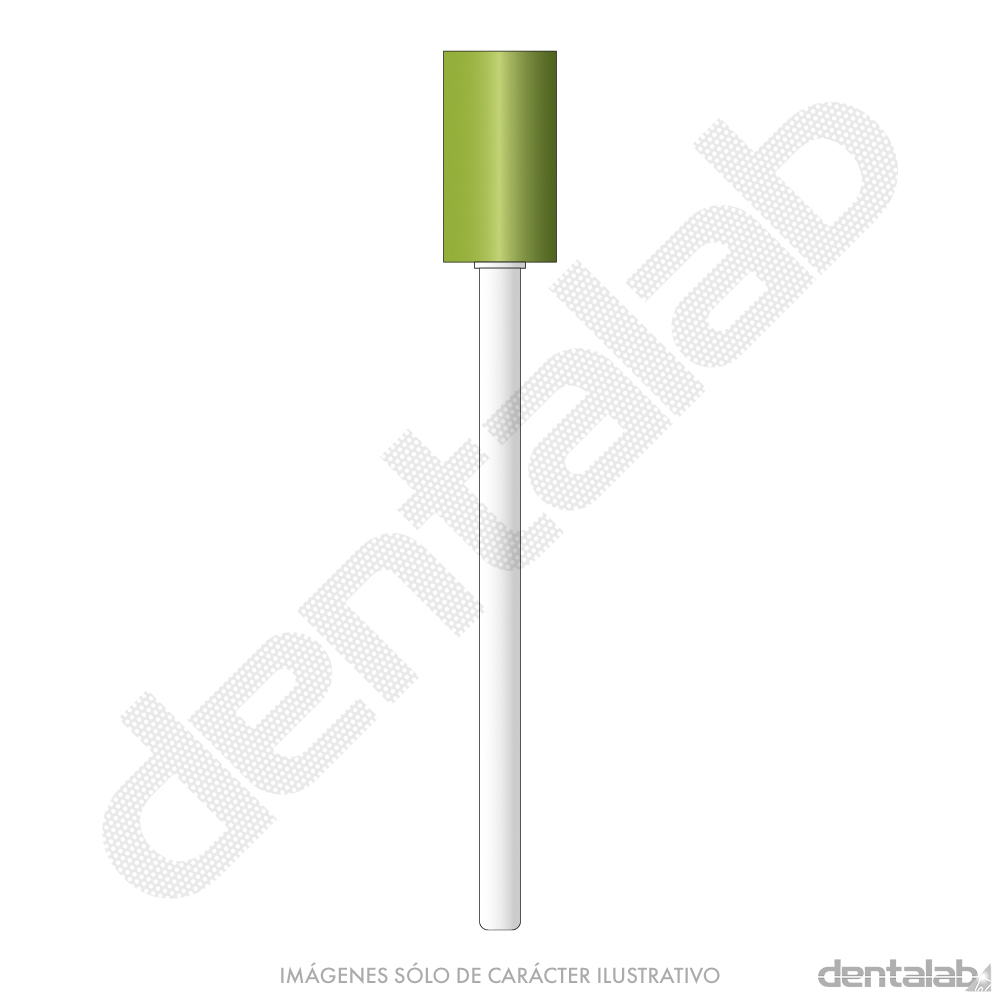 Piedra Verde F1 Cilíndrica Plana para Porcelana FLEXILLIUM x Unidad