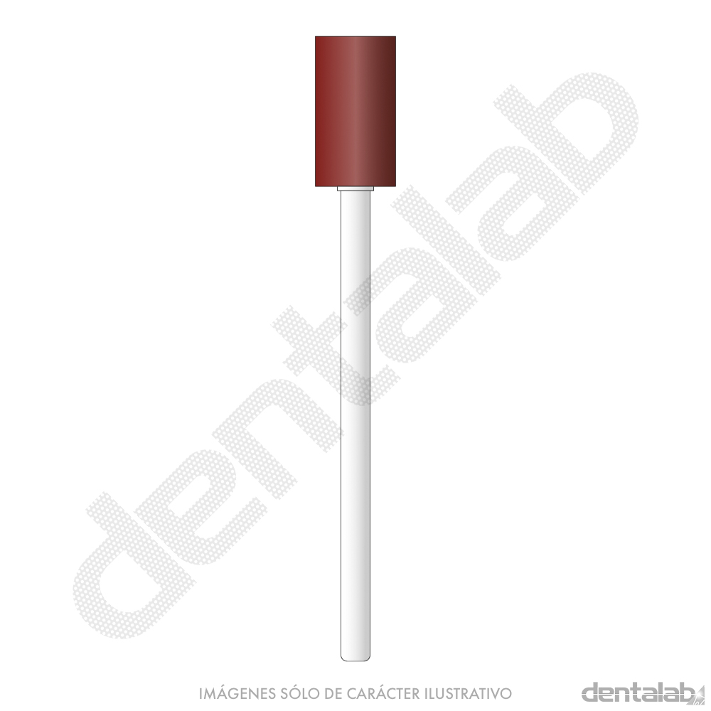 Piedra Roja F1 Cilíndrica Plana para Cromo FLEXILLIUM x Unidad