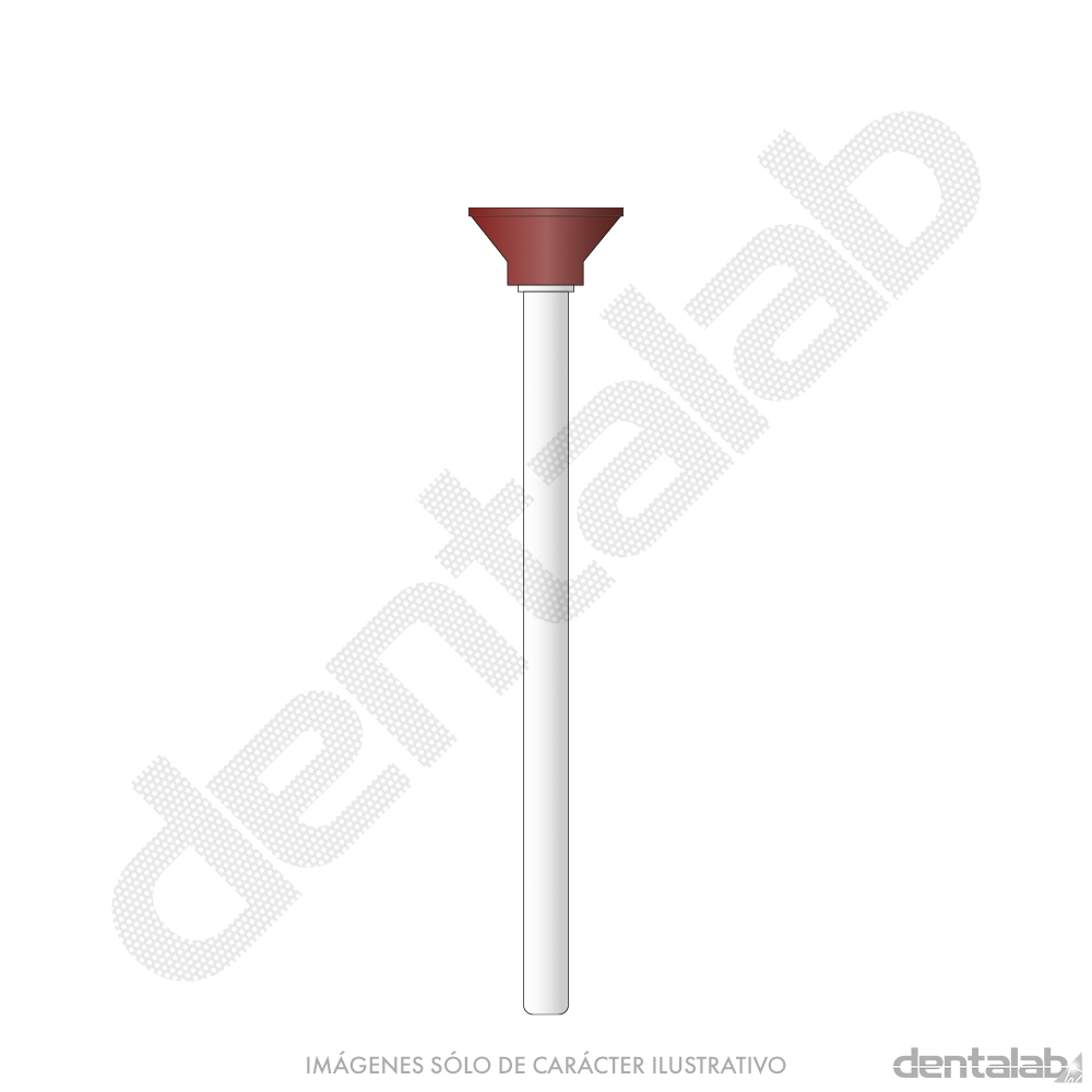 Piedra Roja F3 Cono Invertido para Cromo FLEXILLIUM x Unidad