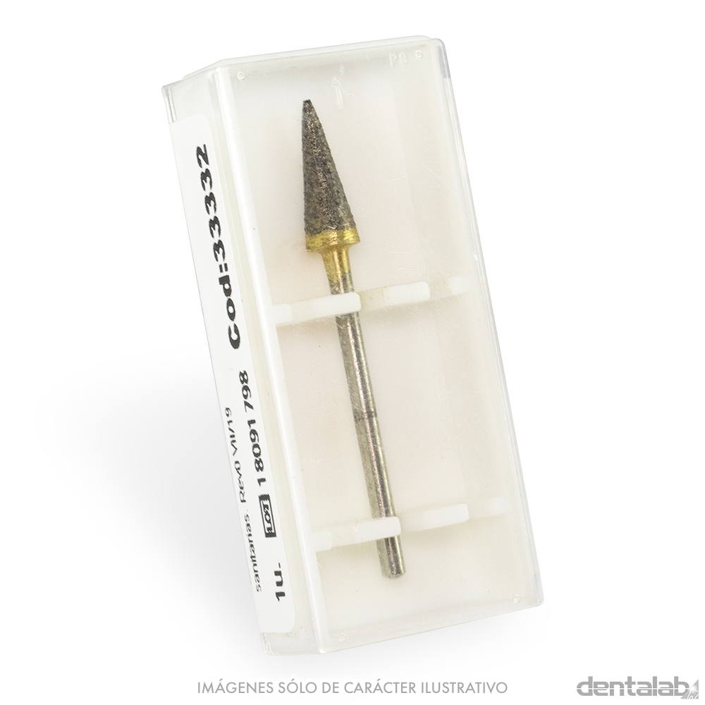 Diamante Sinterizado PM Piramidal Ancho 12 x 5mm Easydent x Unidad