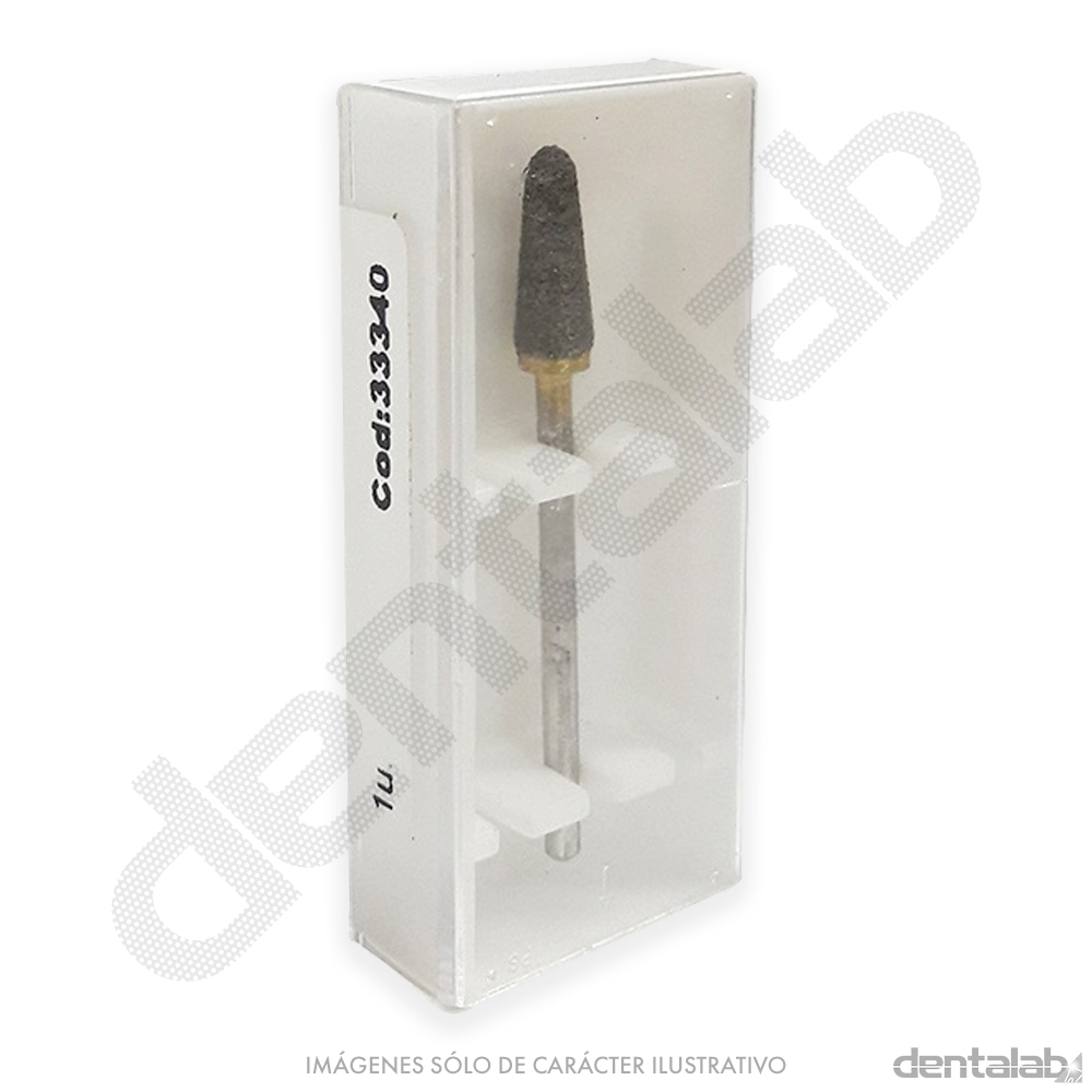 Diamante Sinterizado PM Cónica Punta Roma 12 x 5mm Easydent x Unidad