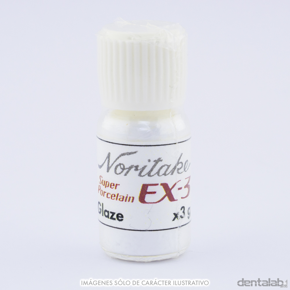 Porcelana EX3 Glaze Polvo para Glasear x 3g