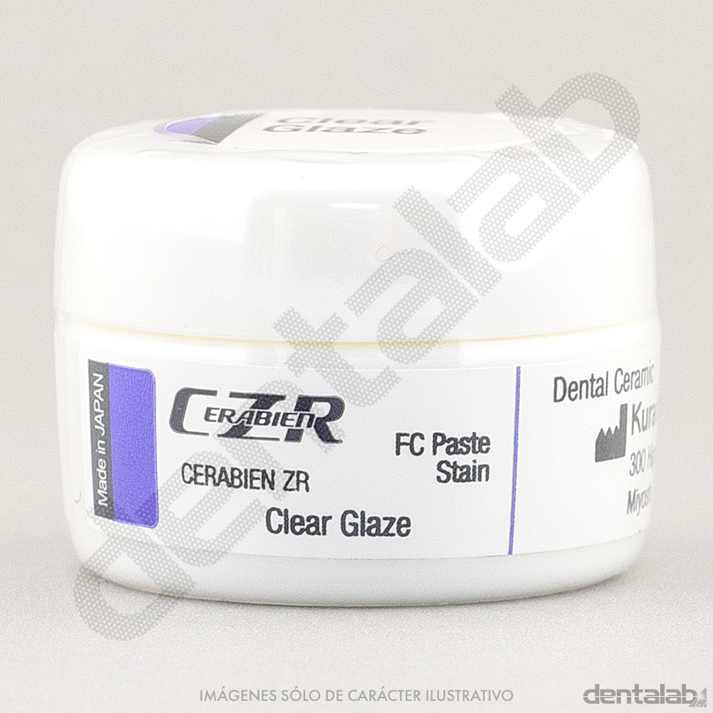 Porcelana CZR Glaze Paste Stain Clear FC Noritake x 5g