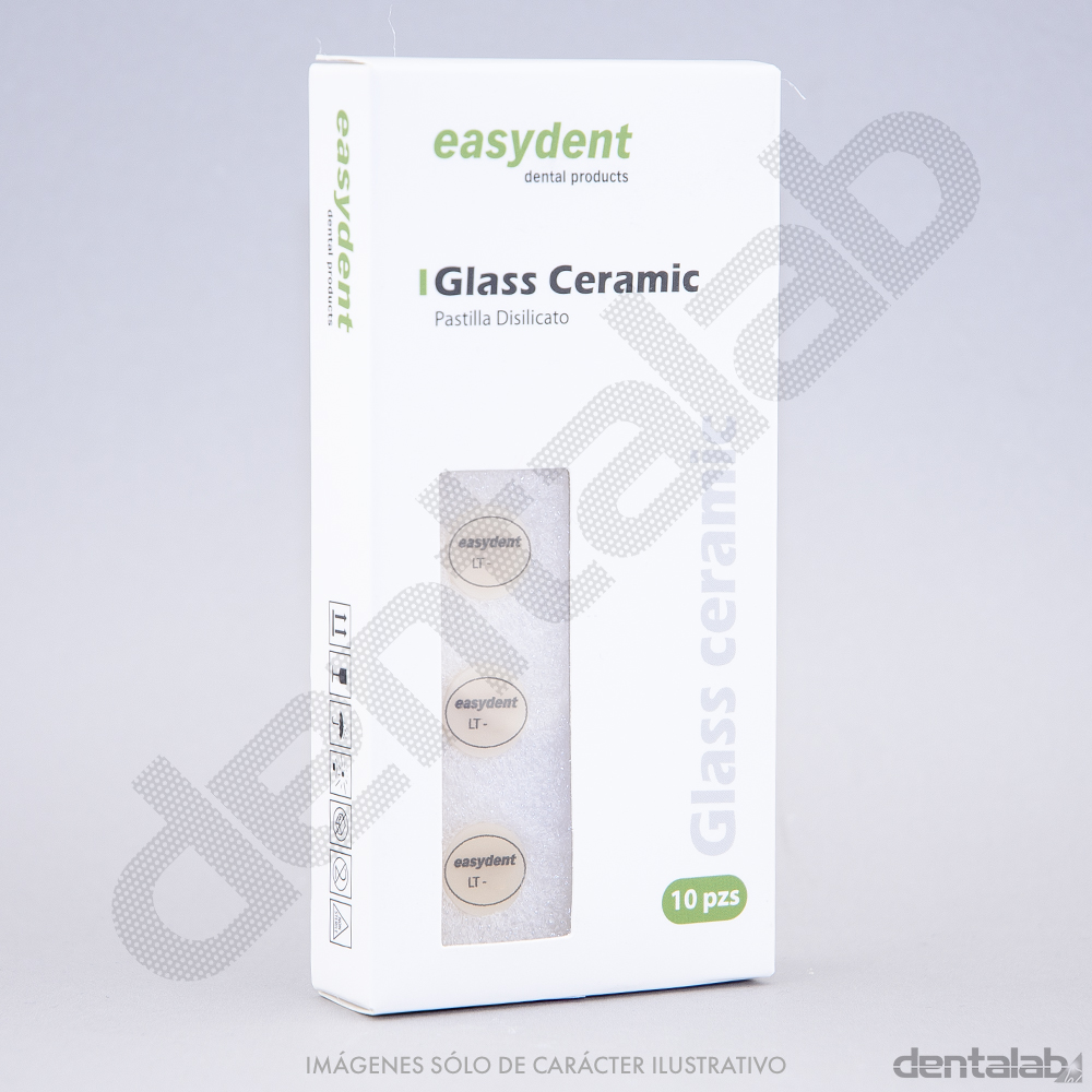 Pastilla de Disilicato LT A3.5 EASYDENT x 3.2g