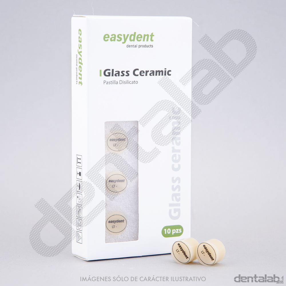 Pastilla de Disilicato LT A1 Easydent x 3.2g