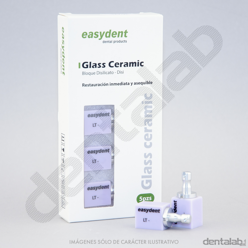 Bloque de Disilicato LT A1 Easydent x und.
