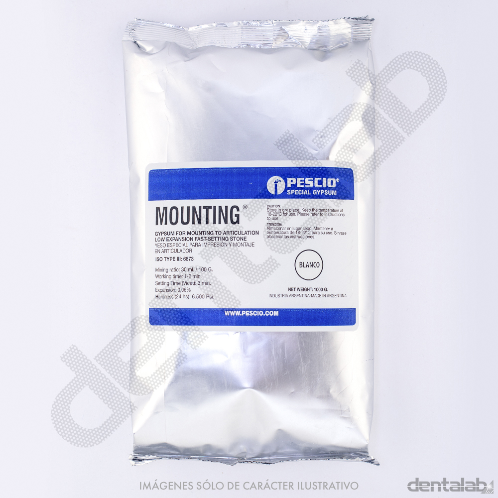 Yeso Mounting/Núcleo x 1kg PESCIO