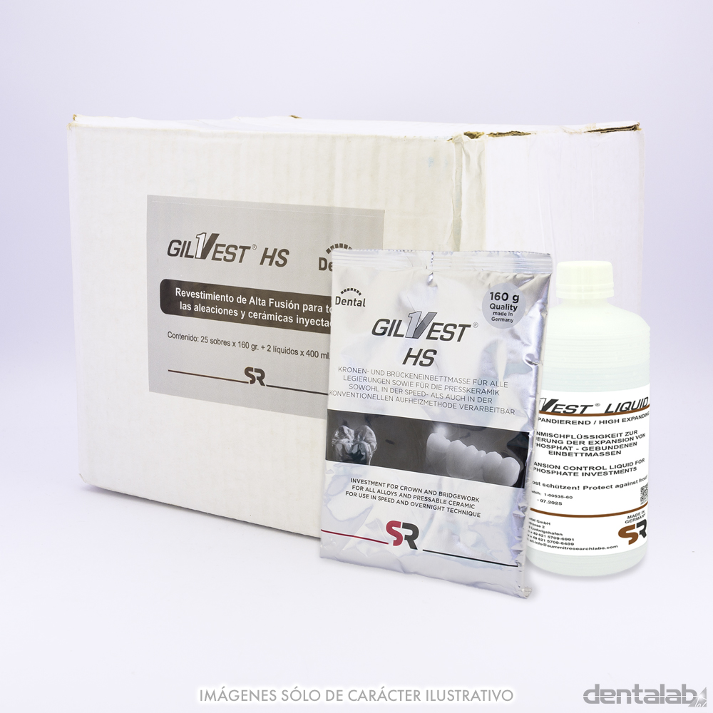 Revestimiento Gilvest HS Avio 4 kg (25 Sobres 160g + 800ml)