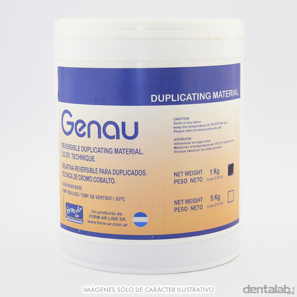Gelatina Genau x 1kg