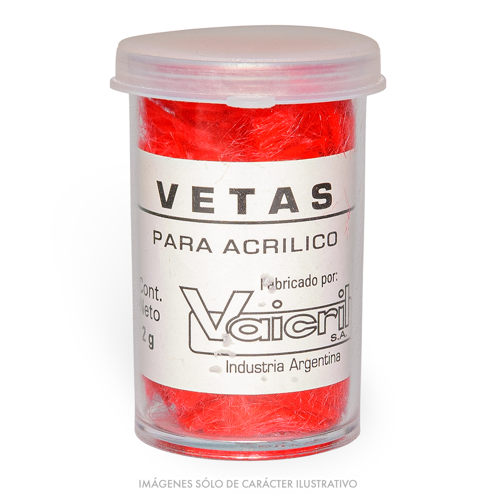 Vetas para Acrílico x 2g