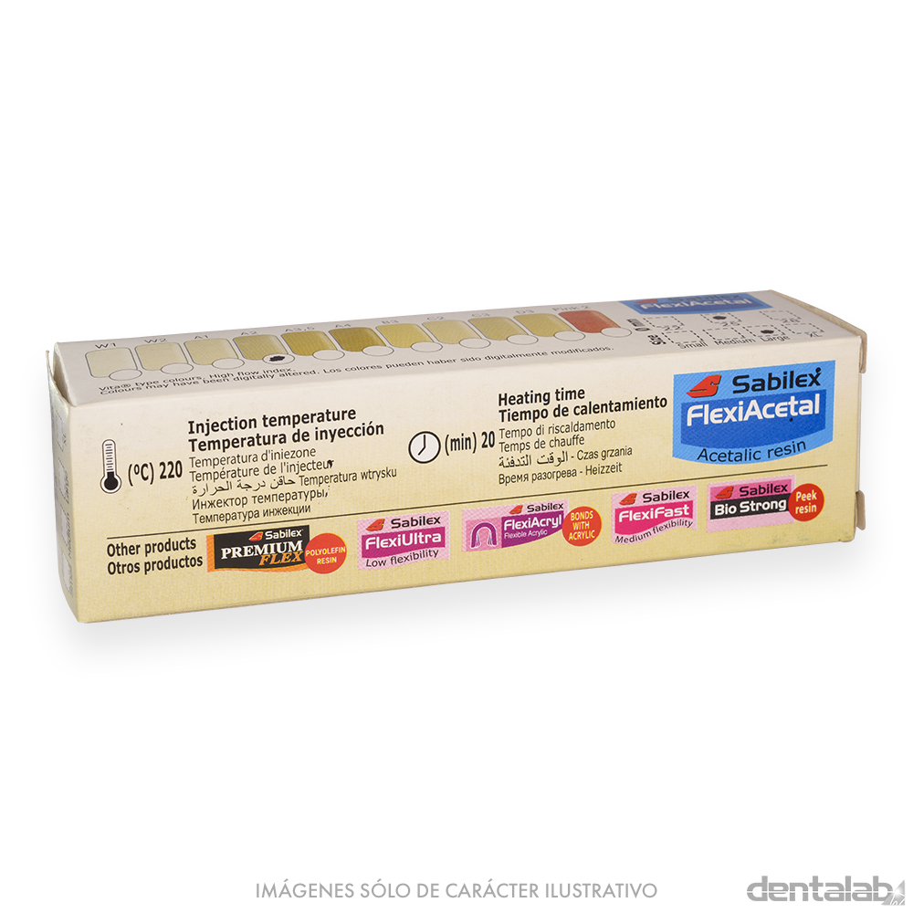 Tubo Sabilex Flexi Acetal Grande Ø25mm A2