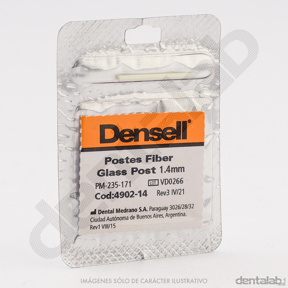 Postes de Fibra de Vidrio Glass 1.4mm Densell x und.