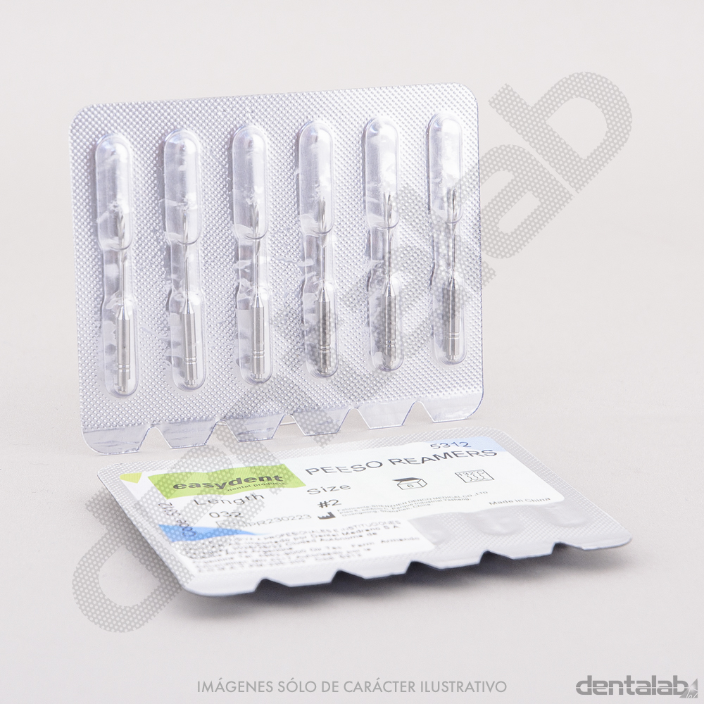 Ensanchador Peeso #2 Easydent x 6 und.