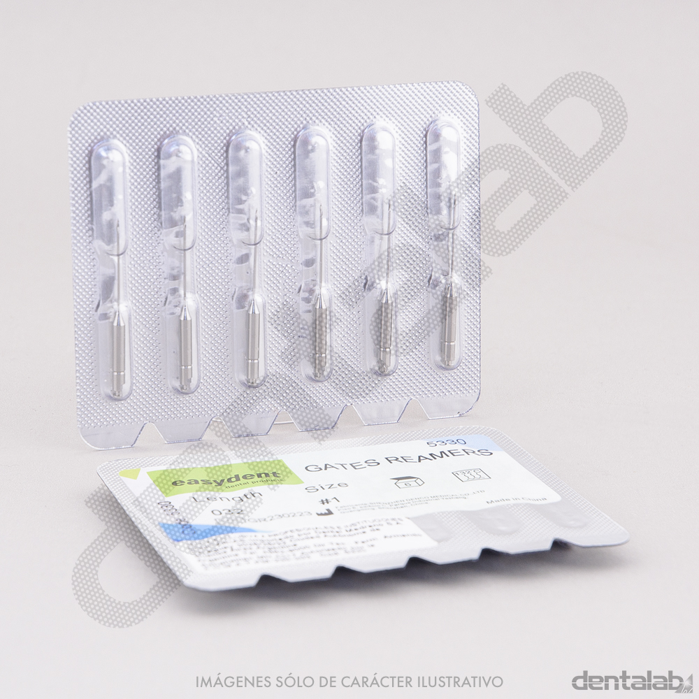 Ensanchador Gates #1 Easydent x 6 und.