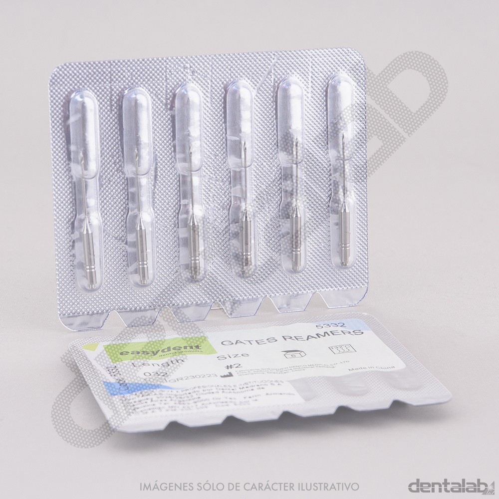 Ensanchador Gates #2 Easydent x 6 und.