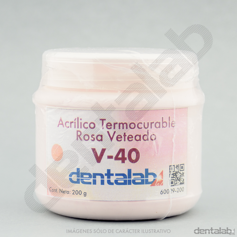 Acrílico Termo V40 Dentalab x 200g