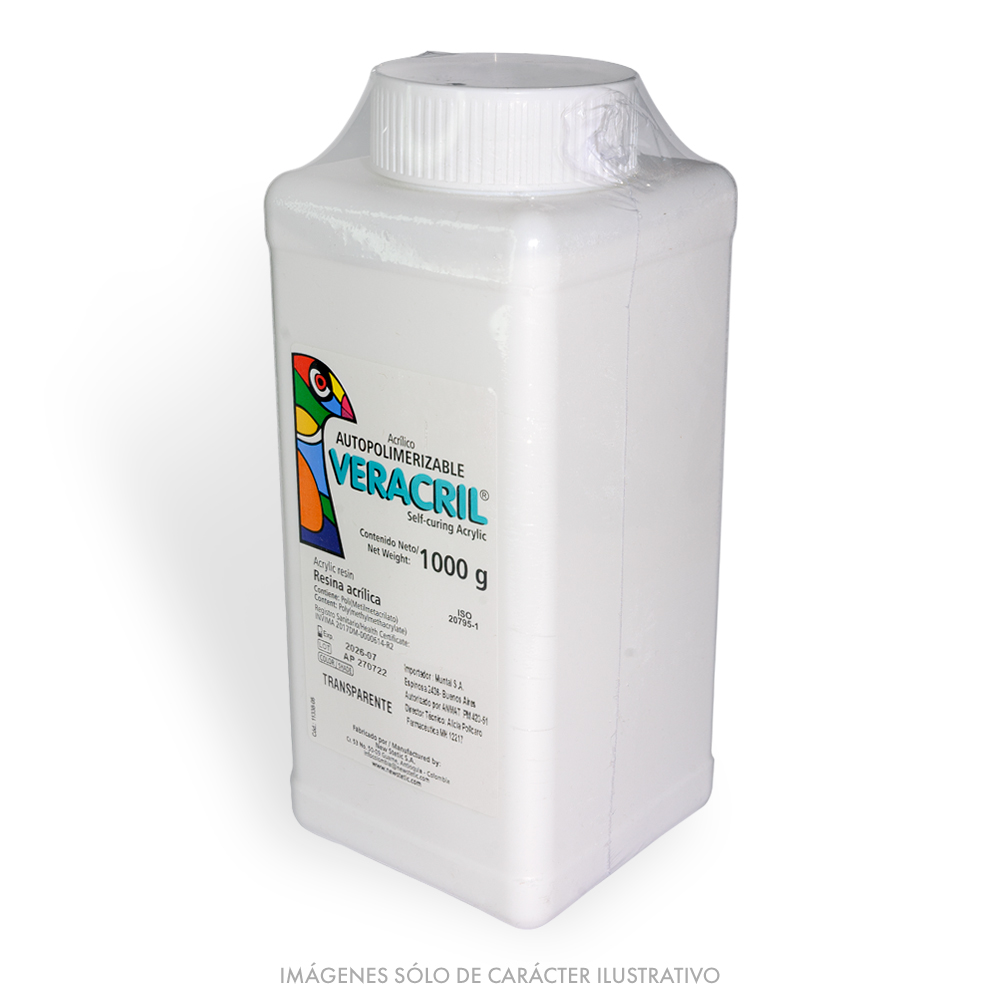 Acrílico Auto Transparente VERACRIL x 1kg