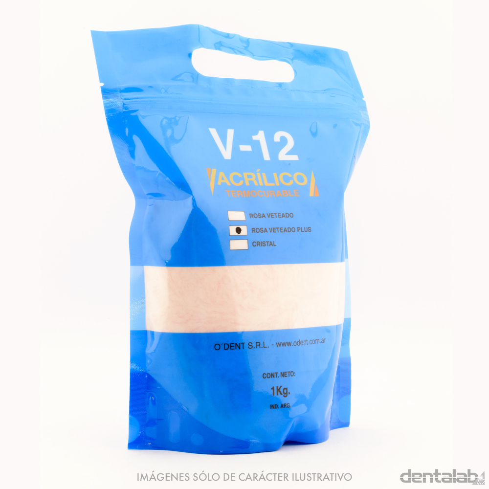 Acrílico Termo V12 Rosa Plus ACRITONE x 1kg