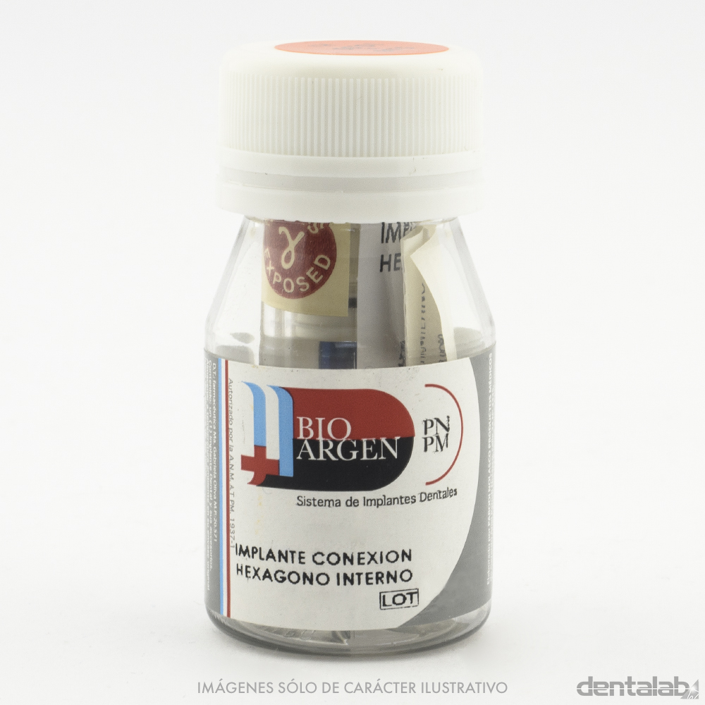 Implante BioArgen con Porta Implante Ø: 3,60 mm - L: 10 mm - HI
