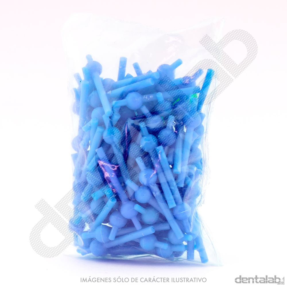 Bebederos Plásticos Huecos Azules x 100 und.