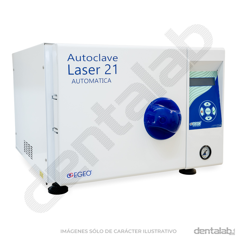 Autoclave Láser 21L • Clase B  (con bomba de vacío) • EGEO