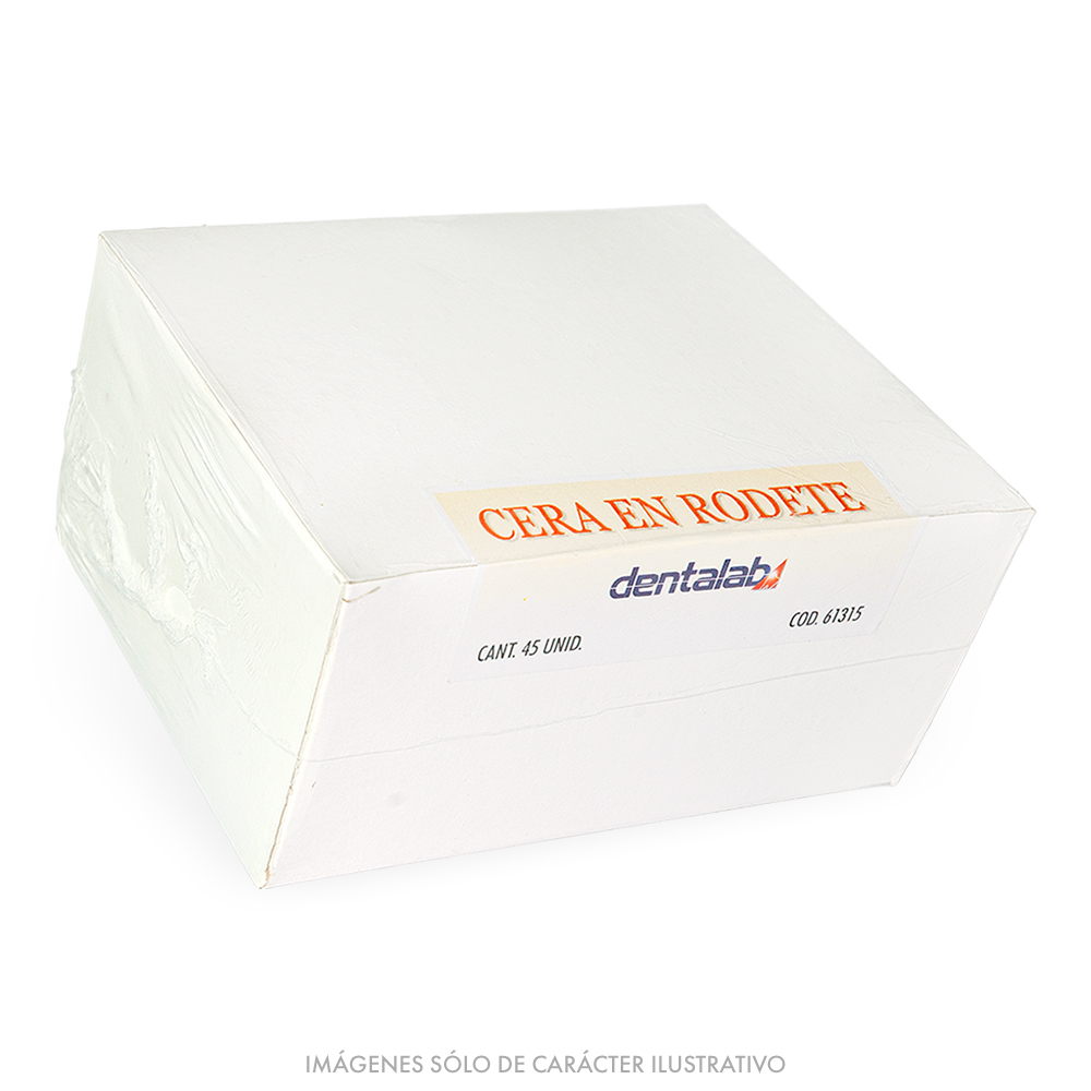 Cera en Rodete Dentalab x 45 und.