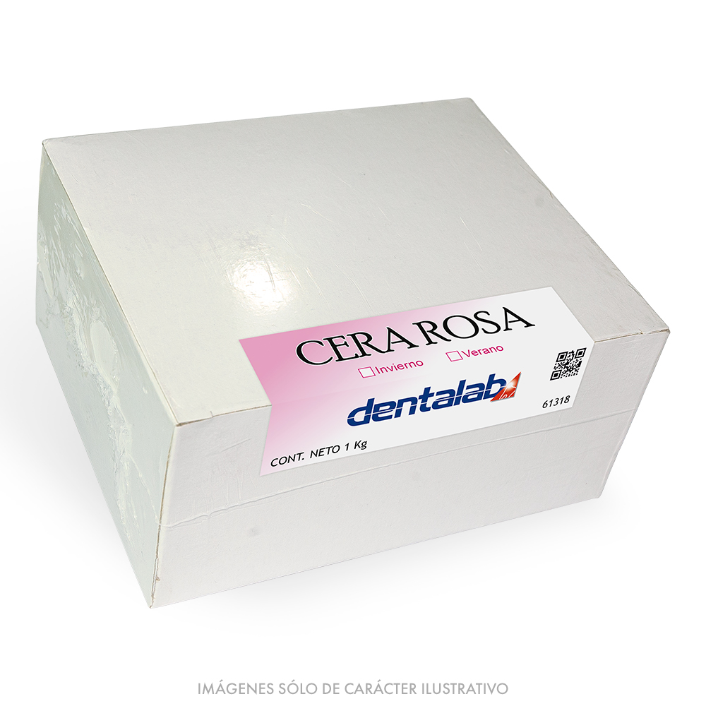 Cera Rosa Dentalab x 1kg