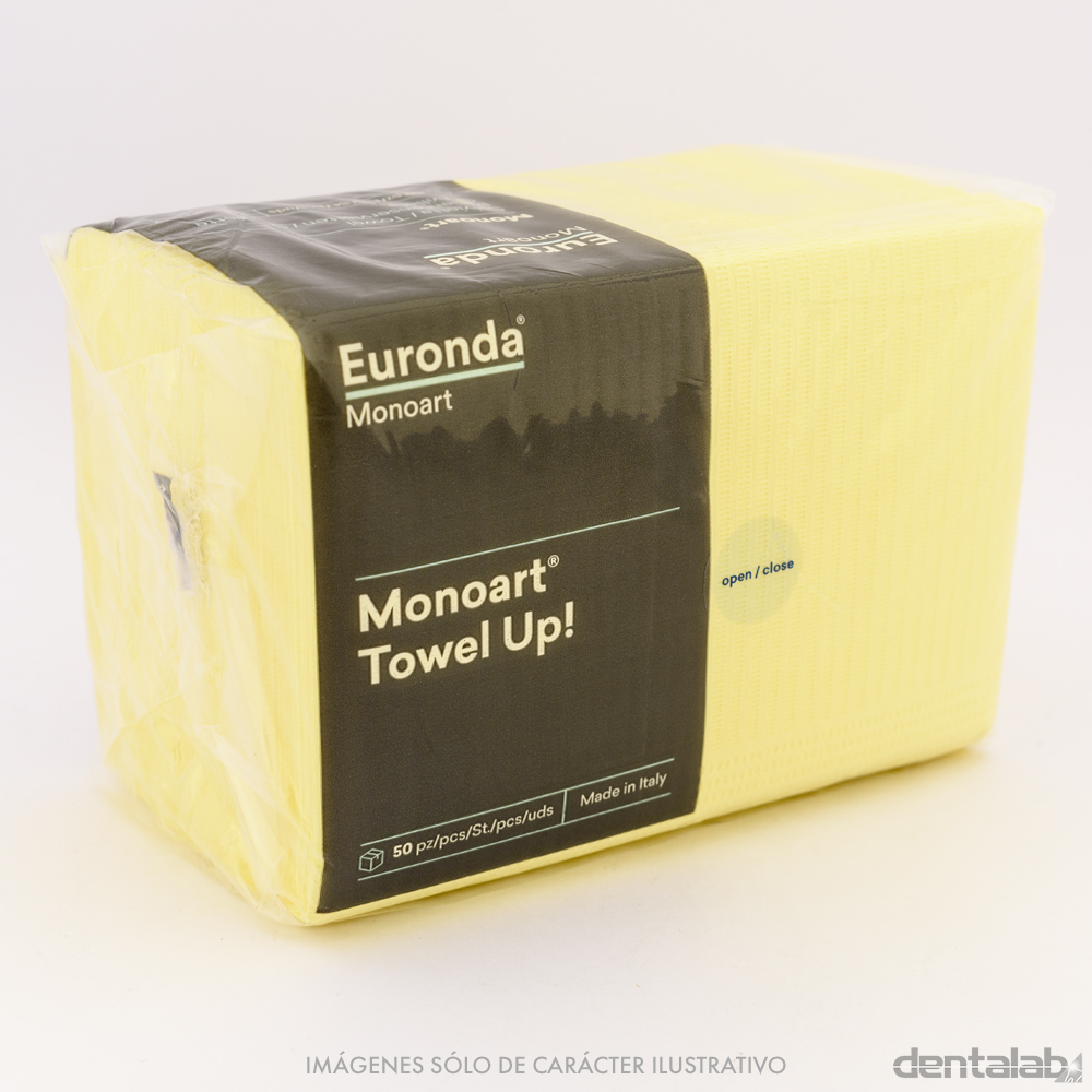 Compresas Euronda Amarillas x 50 und.