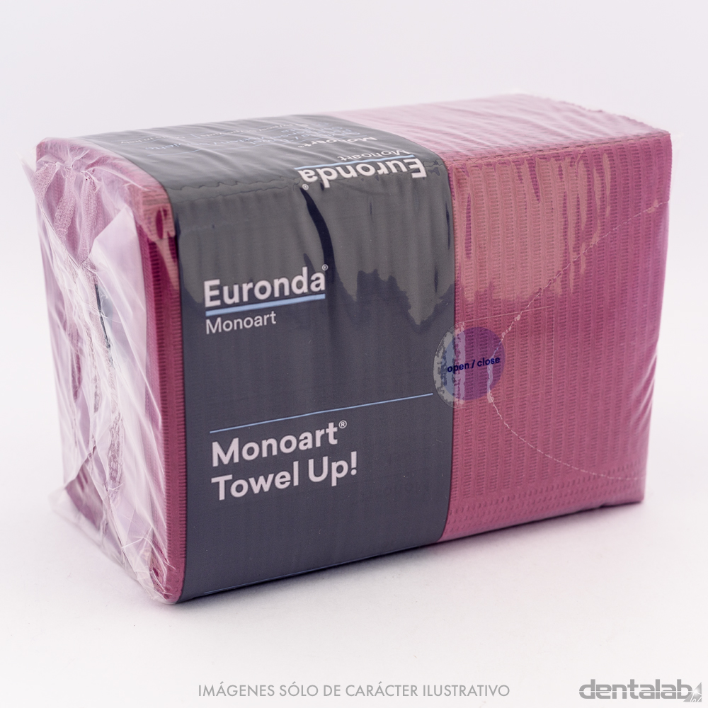 Compresas Euronda Bordó x 50 und.