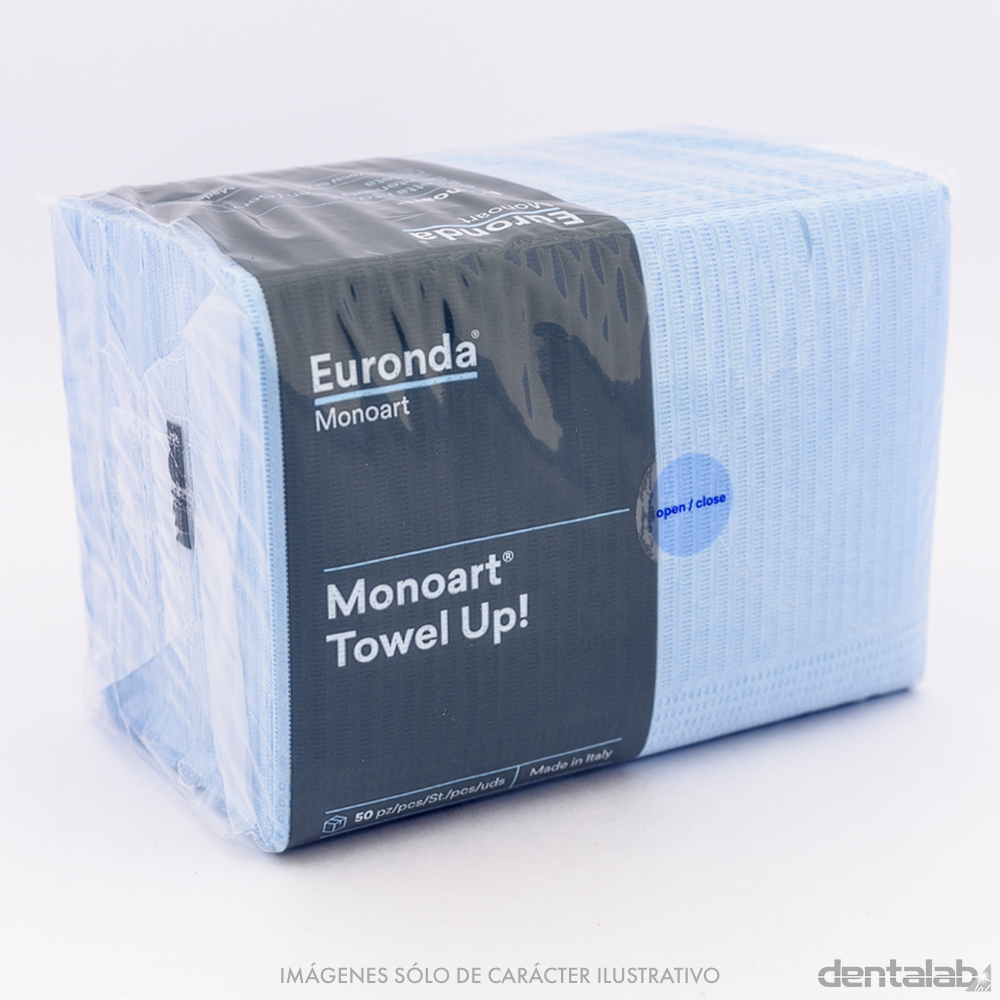 Compresas Euronda Celeste x 50 und.
