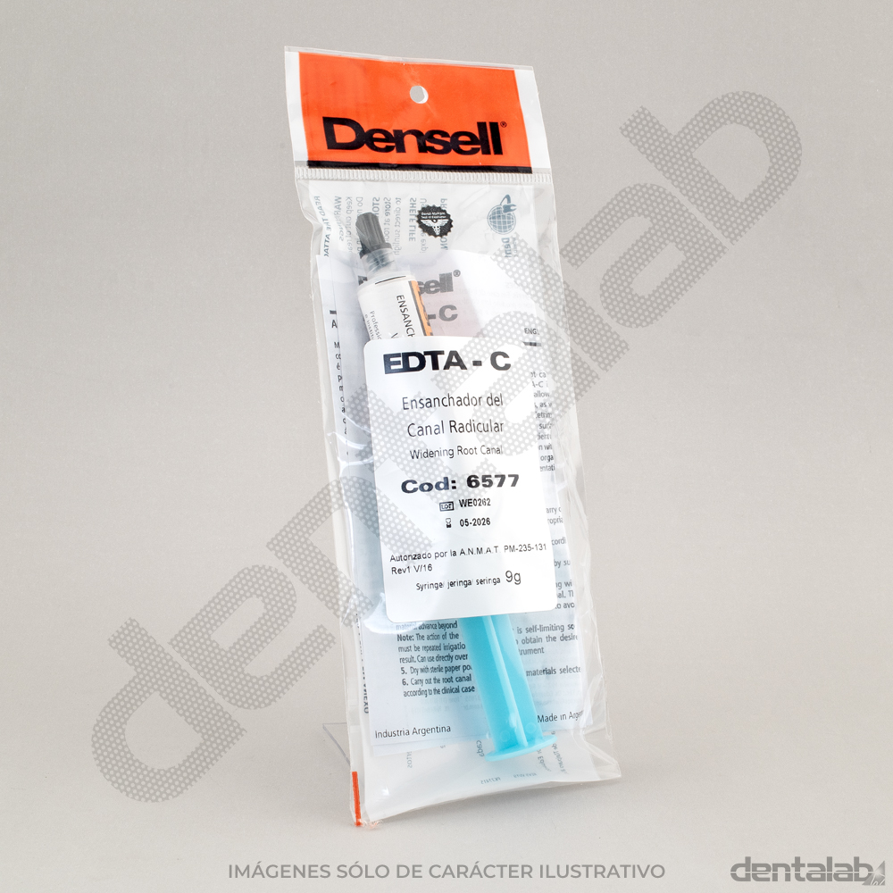 Ensanchador de Conductos EDTA-C Gel 17% Densell Jer x 9g