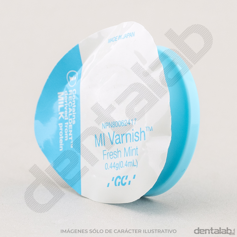 Barniz MI Varnish Fluorado Menta • GC • Monodosis 0.4ml