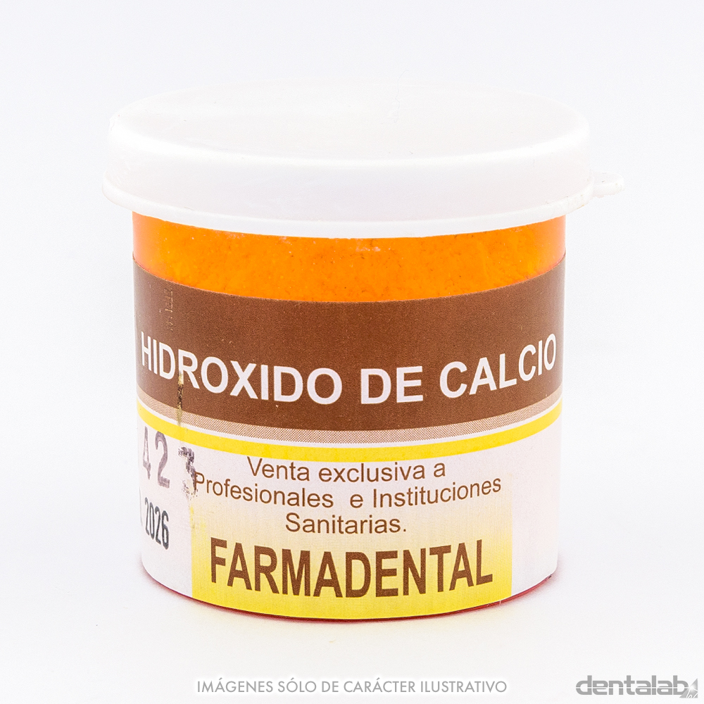 Cemento Temporario Hidróxido de Calcio Polvo FARMADENTAL x 20g