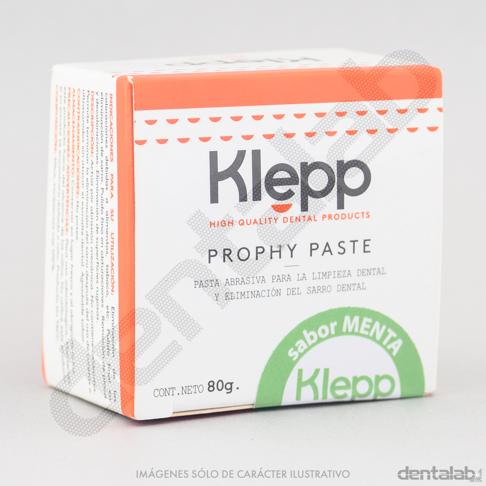 Pasta Profiláctica Prophy Paste Klepp x 80g - Menta